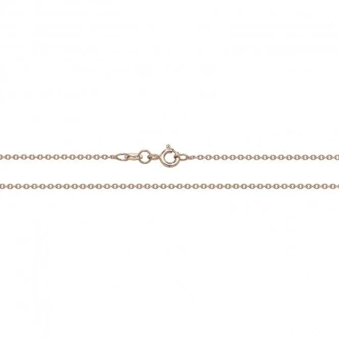 9ct Rose Gold Cable Chain CH435R