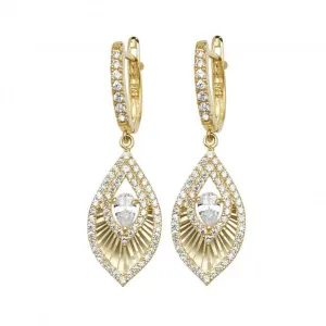 9ct Yellow Gold Drop Earrings ER1102