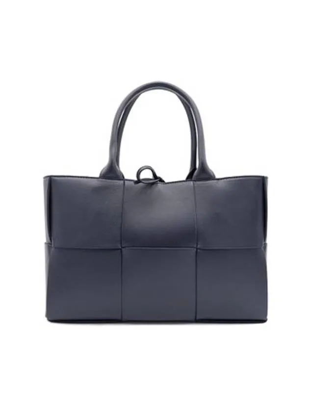 Arco Intrecciato Small Tote Bag Black