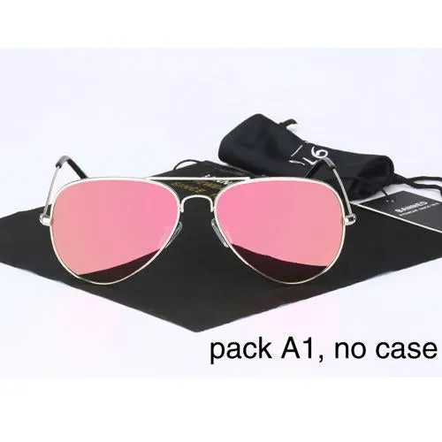 BANNED 1976 classic HD polarized metal frame aviation sunglasses classic design women men feminin brand oculos vintage glasses