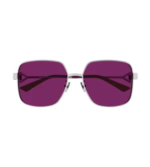 Bottega Veneta Women's Violet Square Sunglass