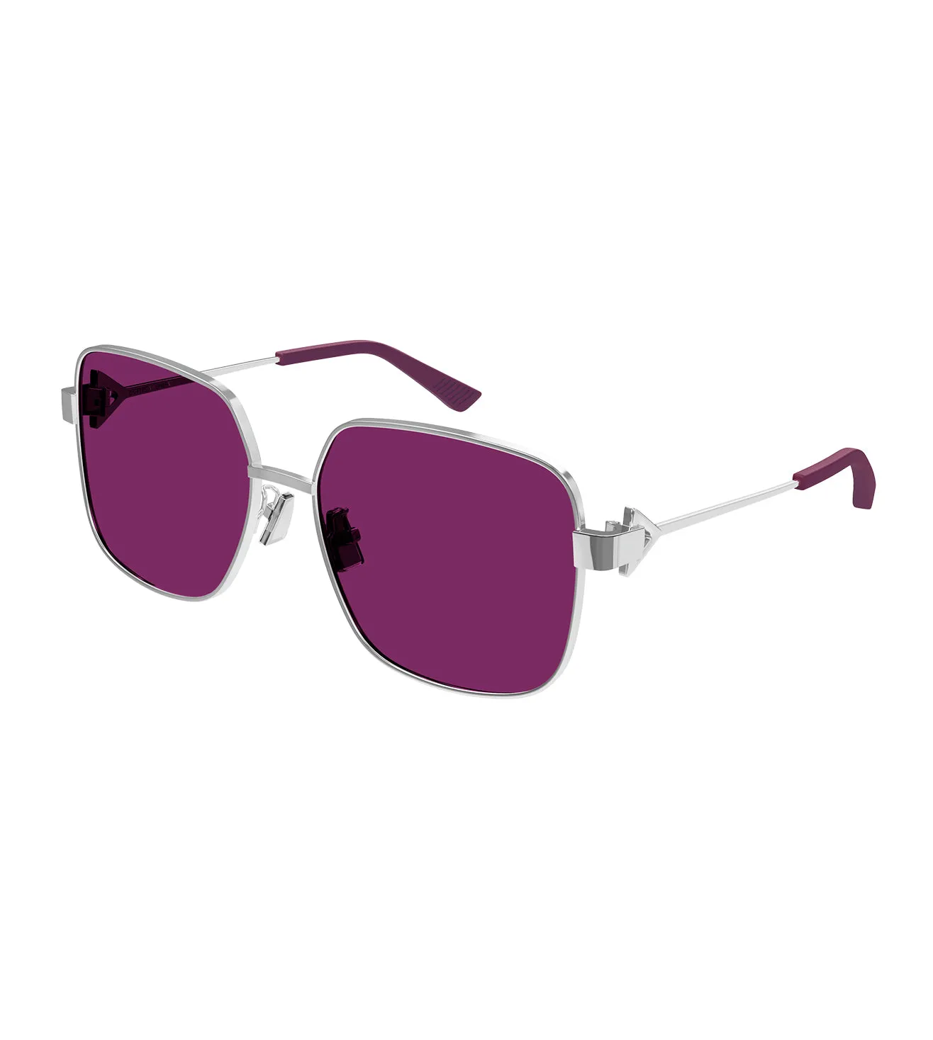 Bottega Veneta Women's Violet Square Sunglass