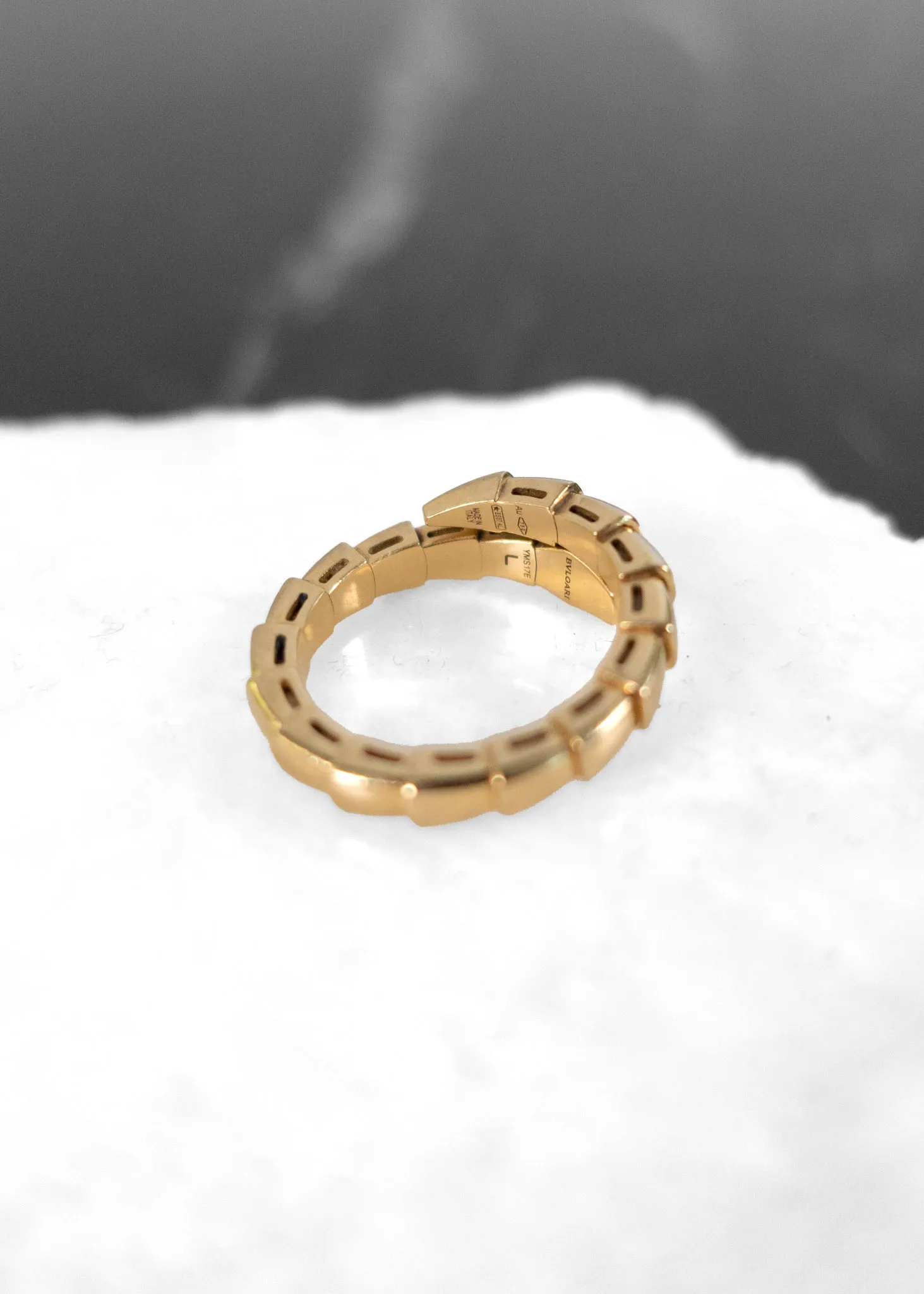 Bvlgari Serpenti Yellow Gold Ring