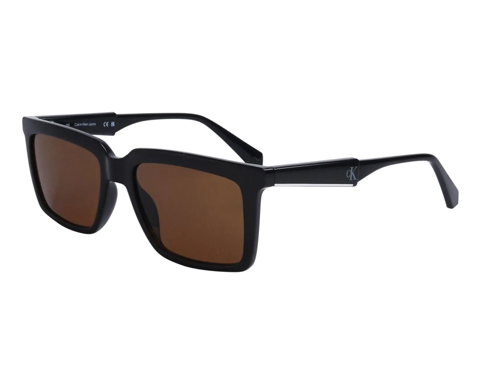 Calvin Klein Men Brown Square Sunglasses