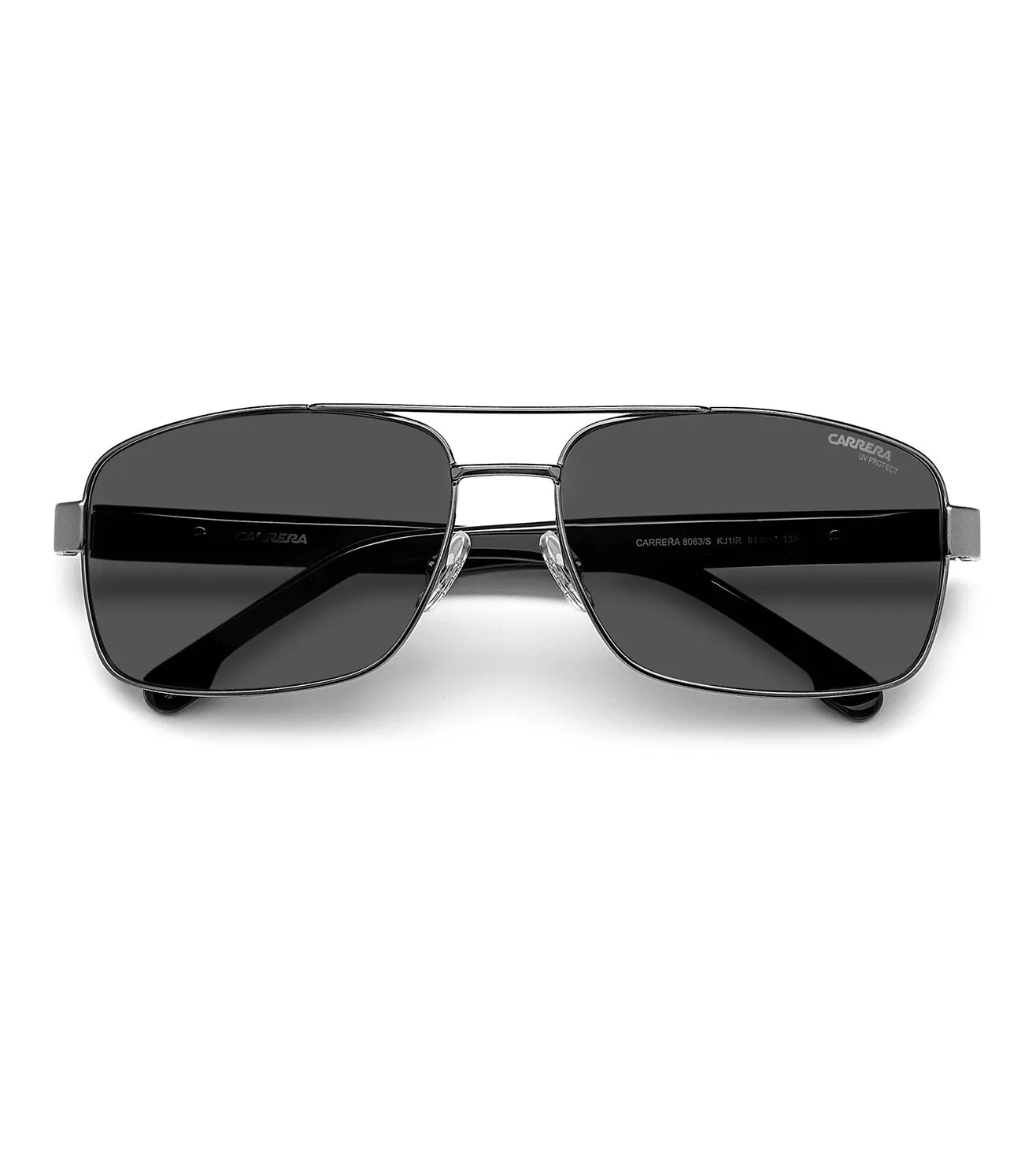 Carrera Men's Grey Rectangular Sunglass