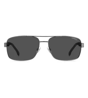 Carrera Men's Grey Rectangular Sunglass