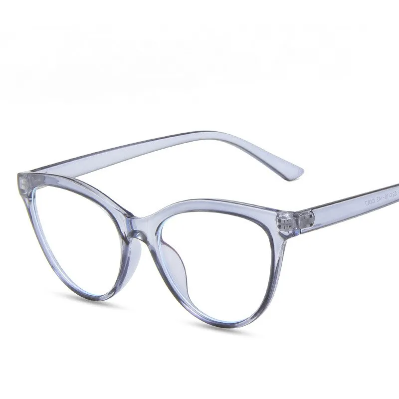 CCspace Unisex Full Rim Cat Eye Tr 90 Titanium Eyeglasses 55437