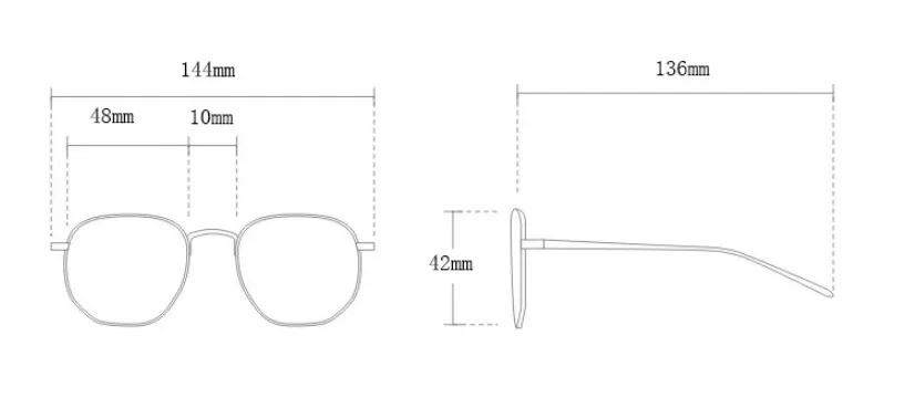 CCspace Unisex Full Rim Round Resin Frame Eyeglasses 54214