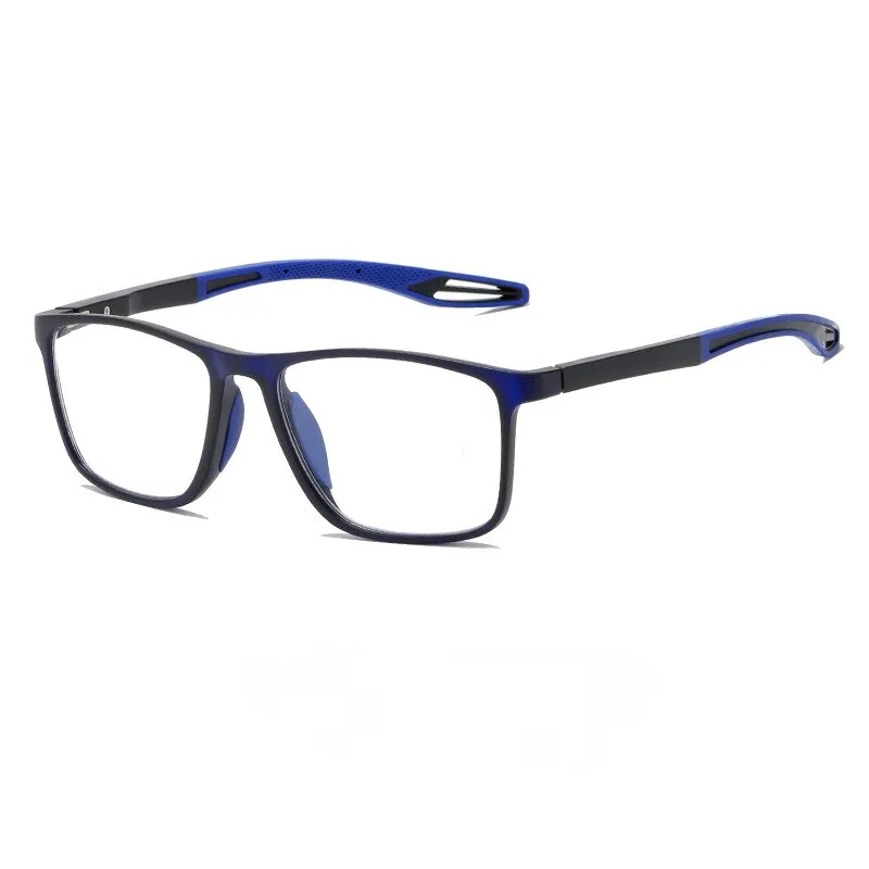 CCspace Youth Unisex Full Rim Square TR 90 Titanium Reading Glasses 55419