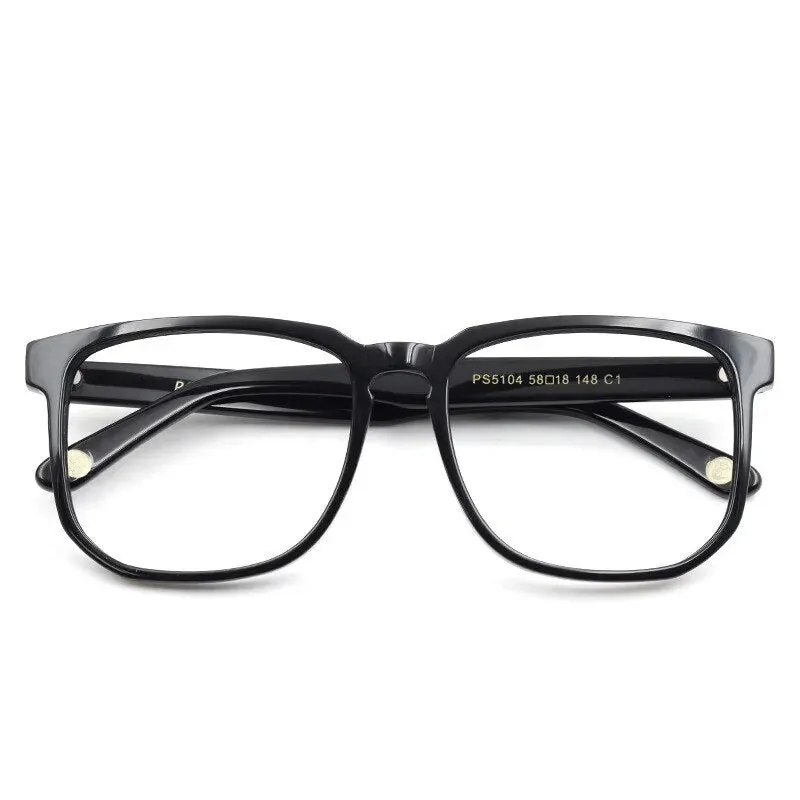 Cubojue Unisex Oversized Square Acetate Eyeglasses PS5104