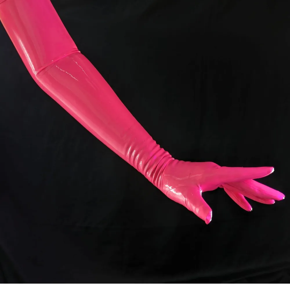 Handmade Long Latex Gloves READY TO SHIP