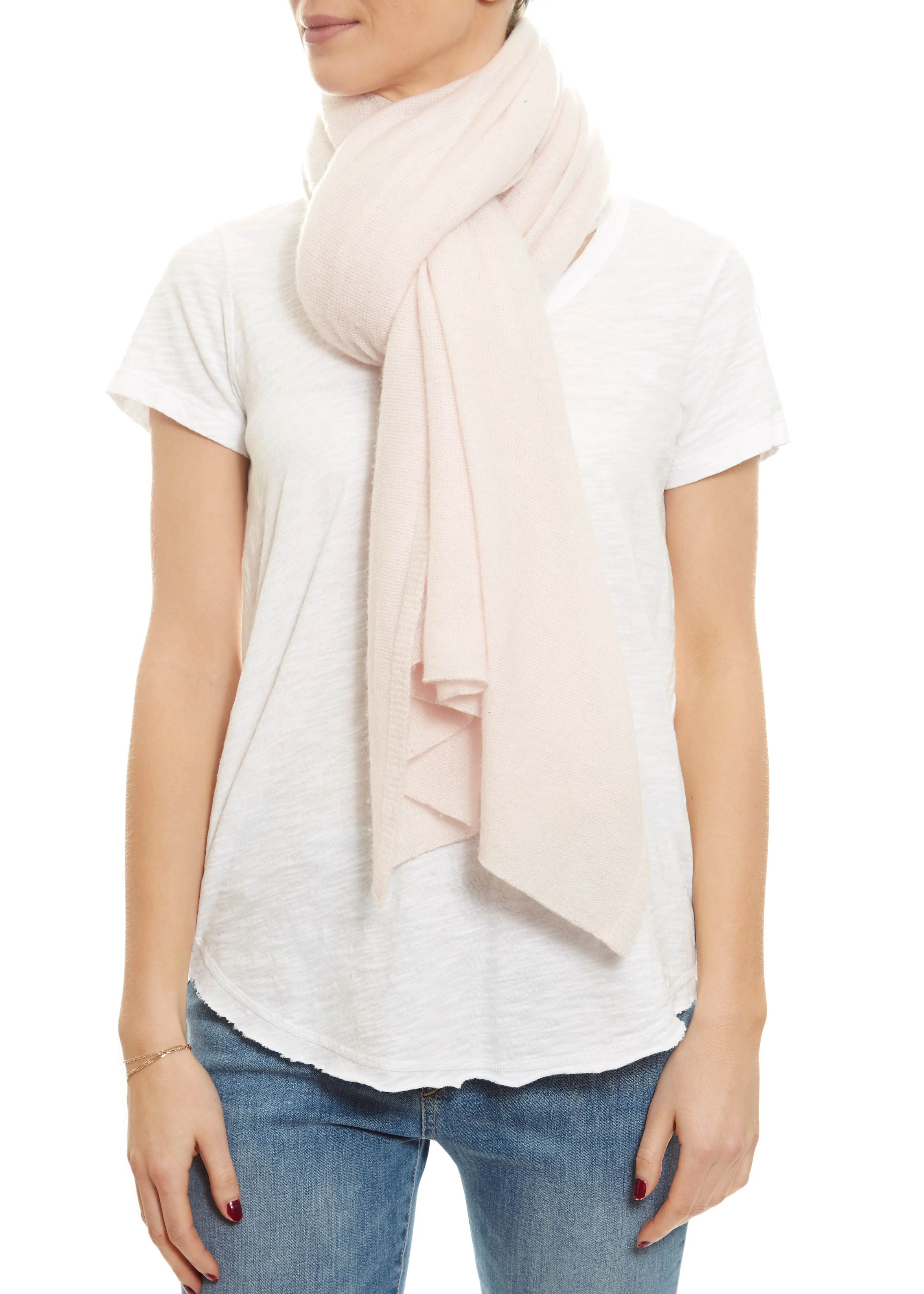 Jessimara Cashmere Summer Pink Wrap and Scarf