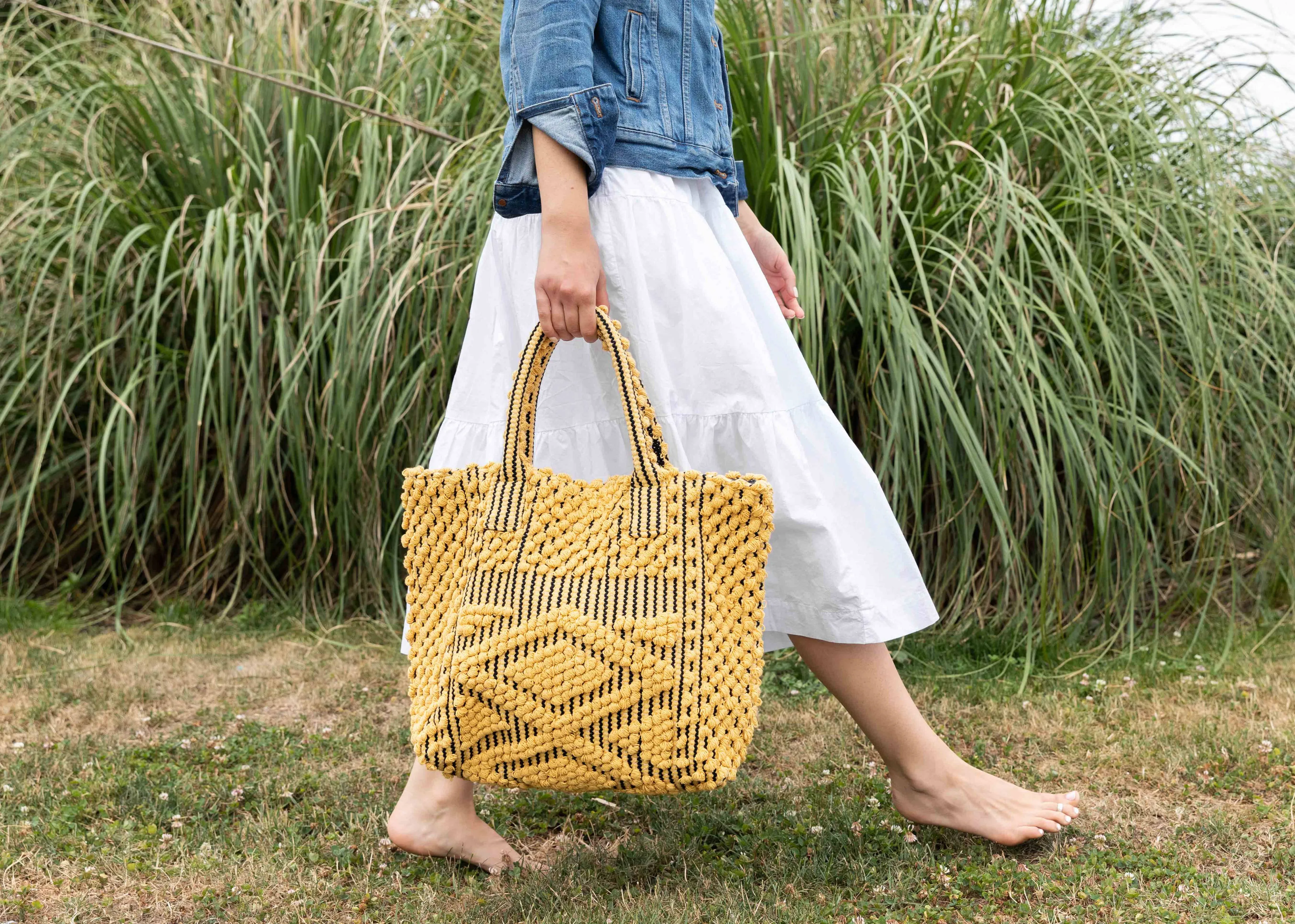 Laurel Tote Yellow