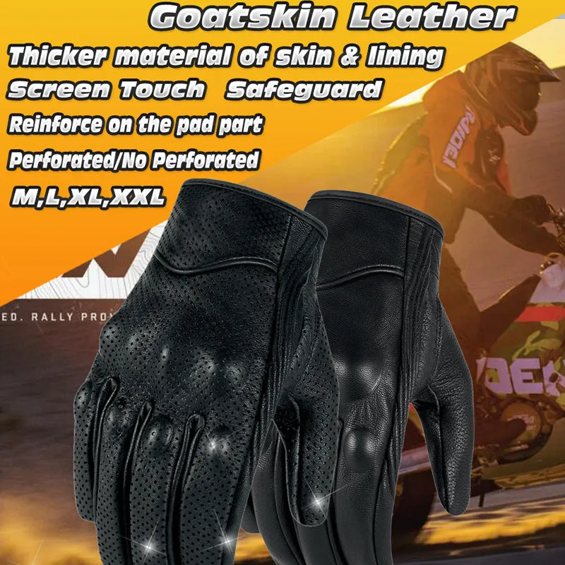 Leather Touch Screen Gloves