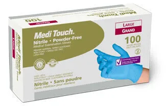 MedPro Defense Medi Touch Nitrile Powder-Free Exam Gloves