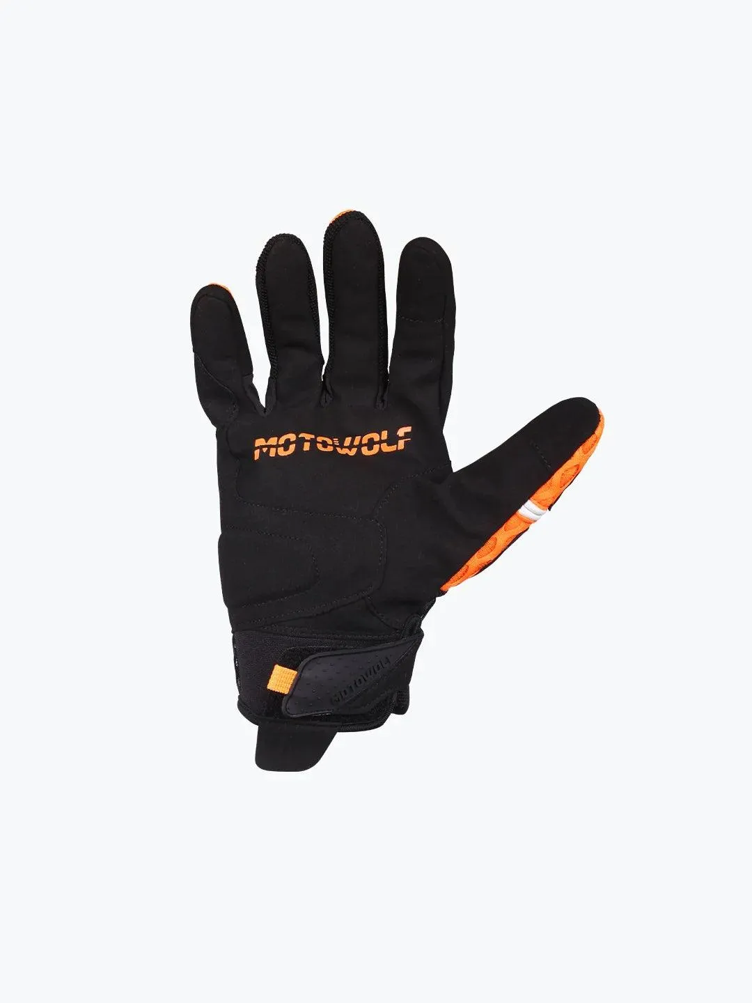 Motowolf Gloves Orange 0339