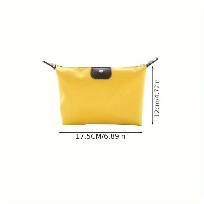 Nylon Mini Bag Small Dumpling Cosmetic Clutch Coin Purse