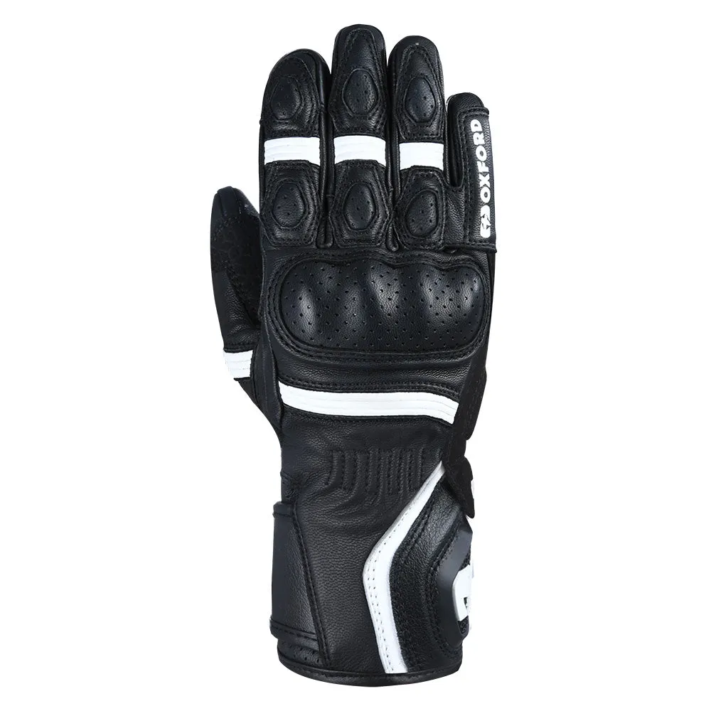 Oxford RP-5 2.0 Women Street Sports Motorcycle Gloves Black & White