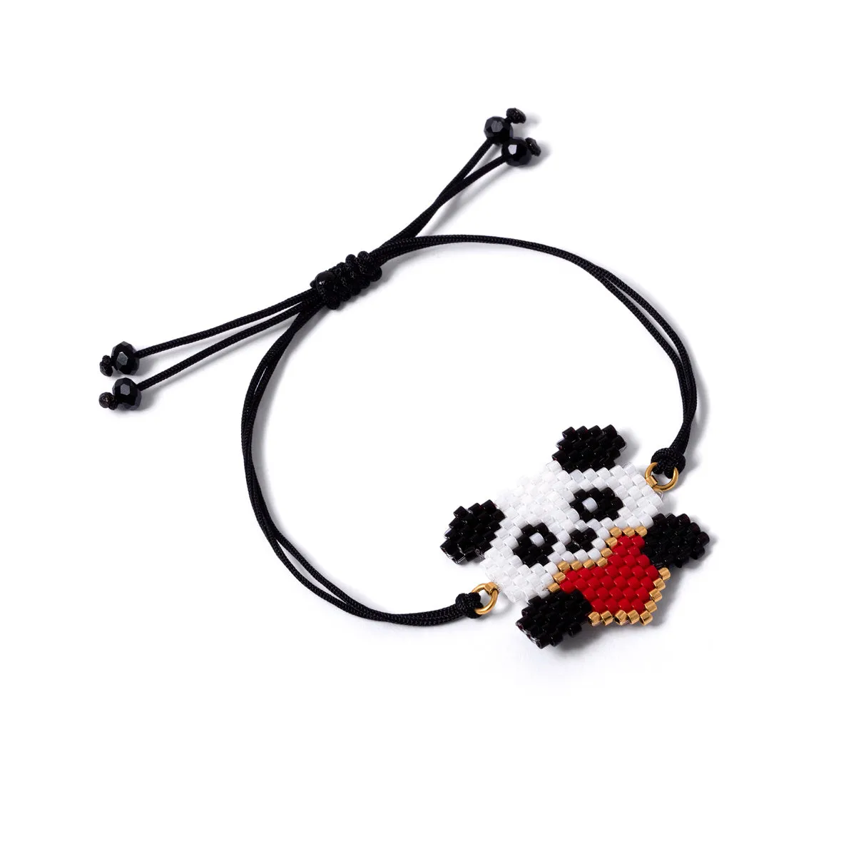 Panda Beaded Bracelet