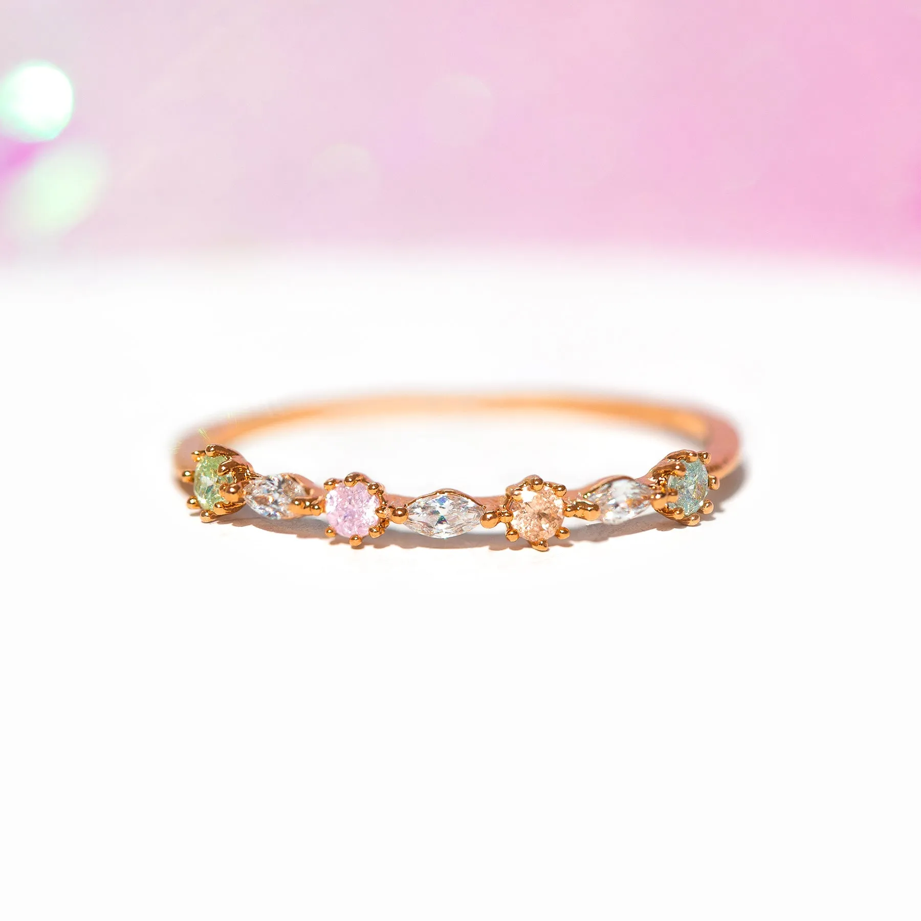 Pastel Rosie Ring