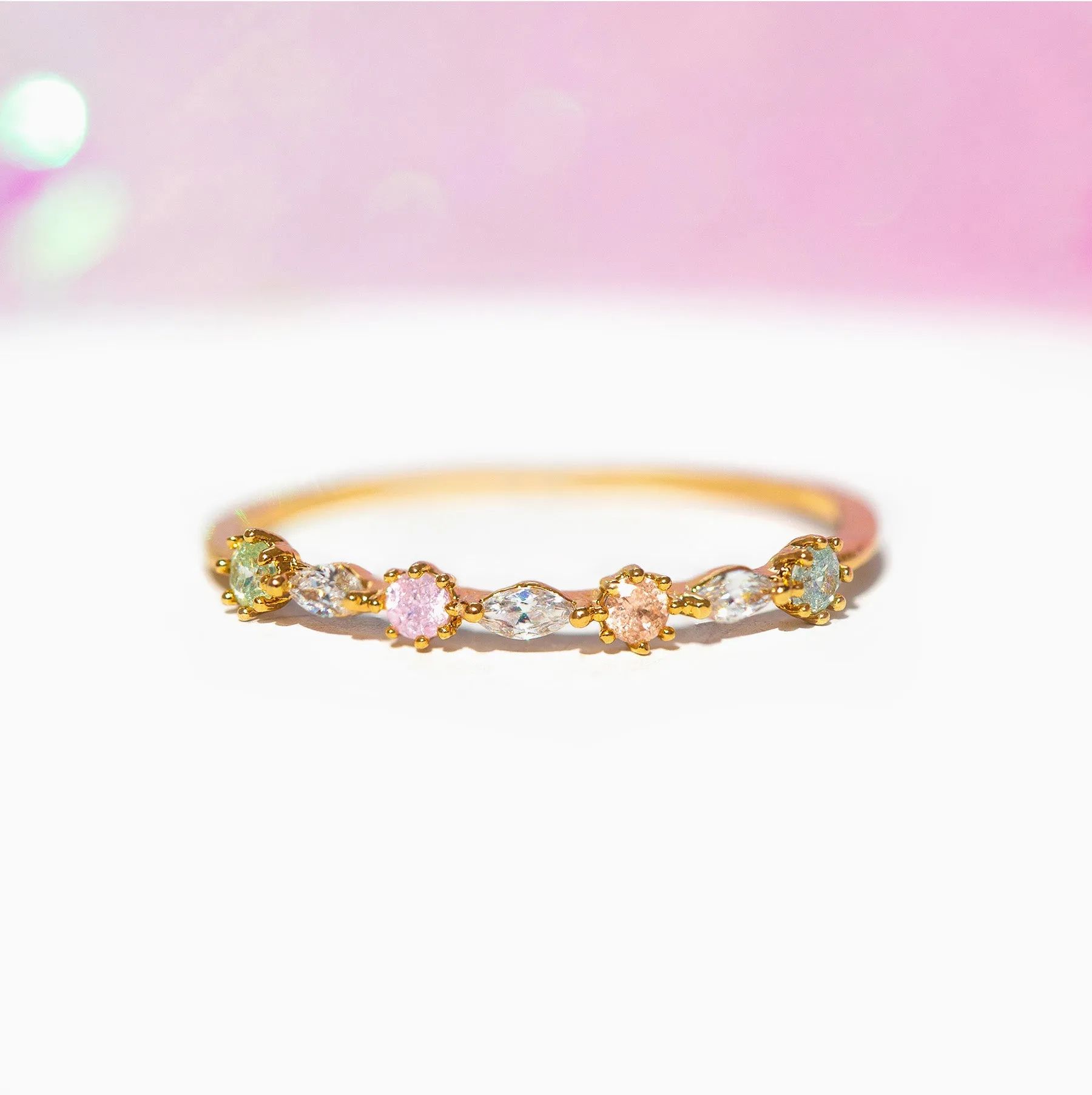 Pastel Rosie Ring