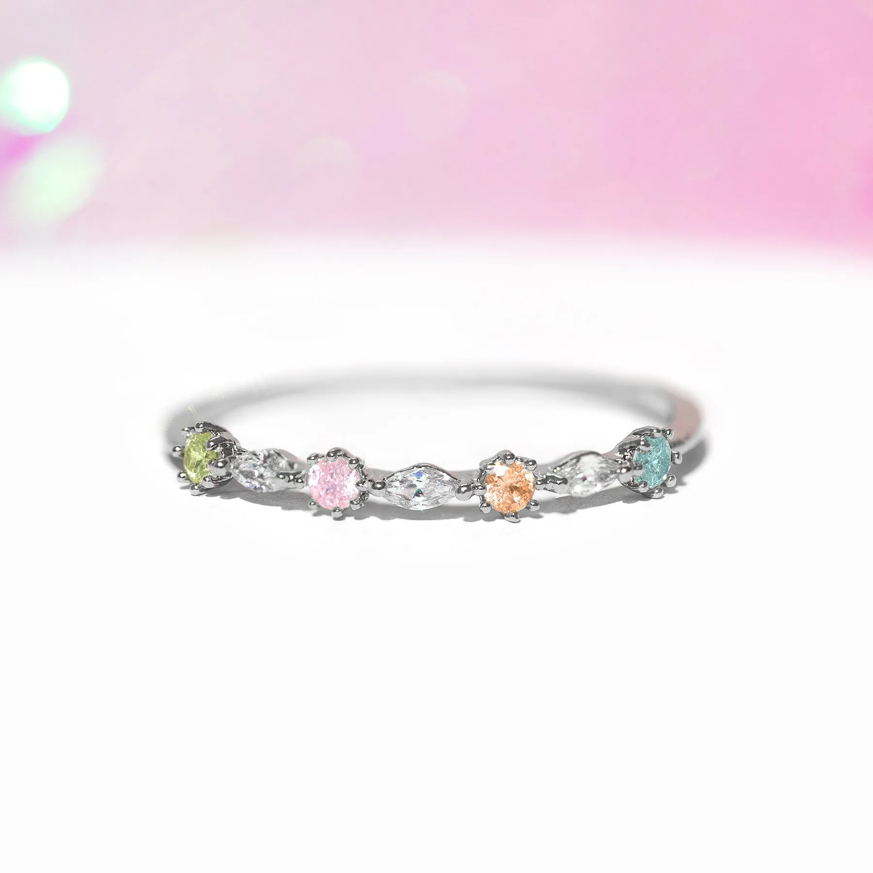 Pastel Rosie Ring