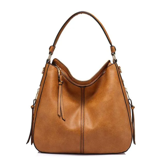 REALER shoulder bag women designer handbag high quality female Hobo bag tote soft artificial leather Large crossbody bags ladies