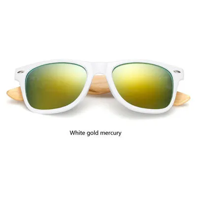 Retro Bamboo Sunglasses