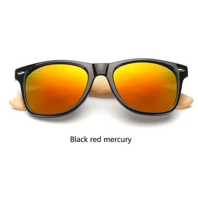 Retro Bamboo Sunglasses