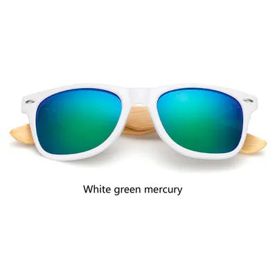 Retro Bamboo Sunglasses