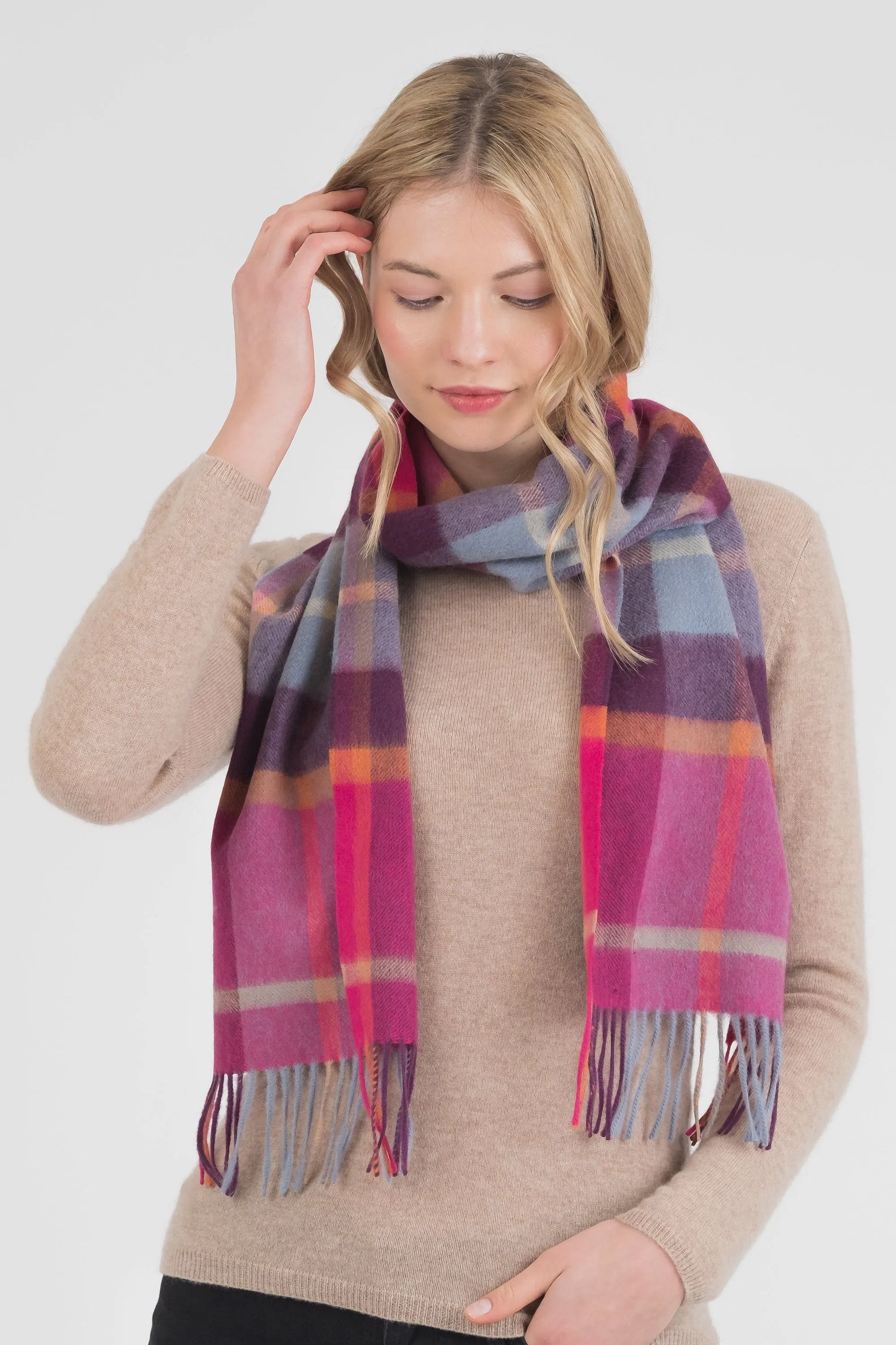 Scotty Thompson Cashmere Scarf - Colourful