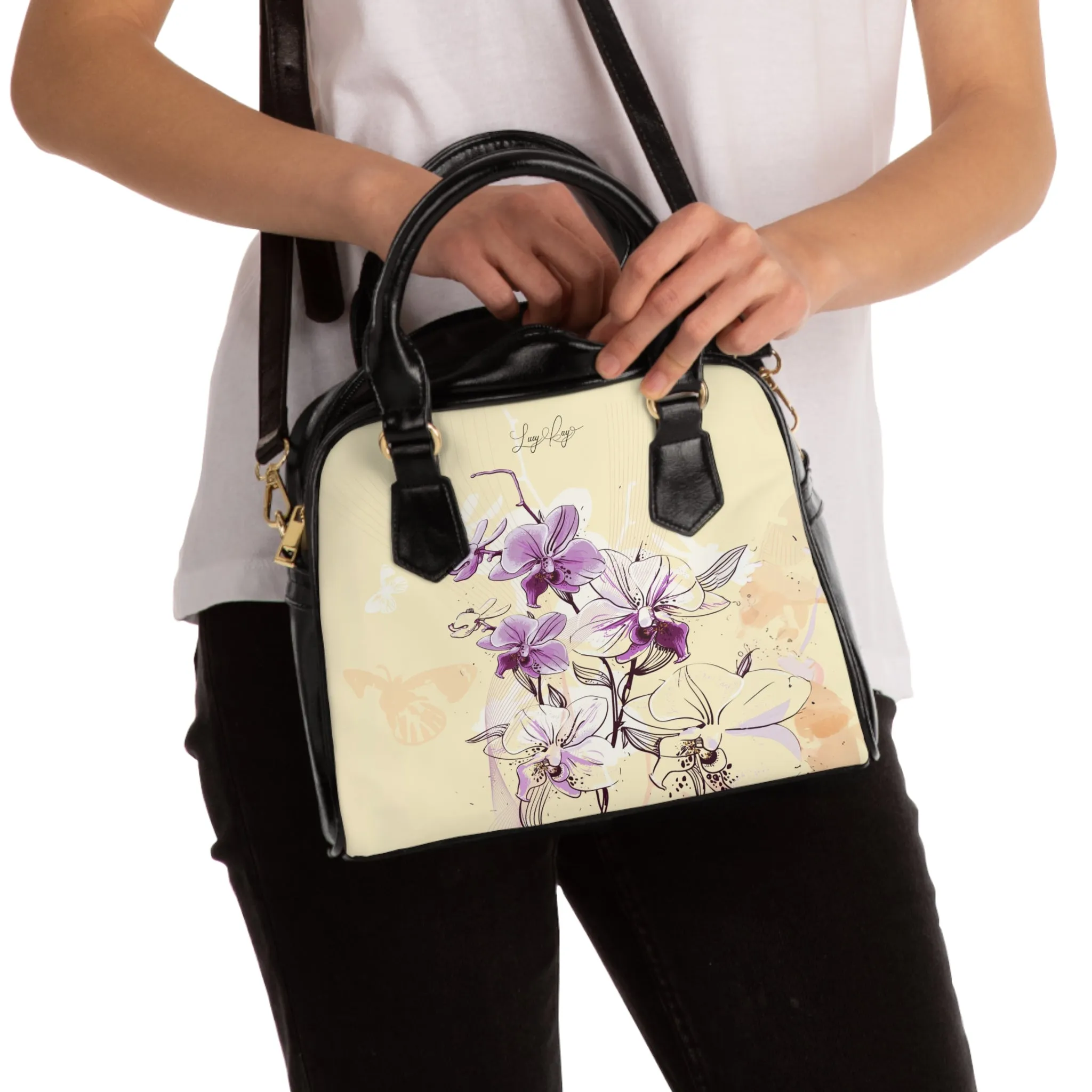 Shoulder Handbag - Orchid