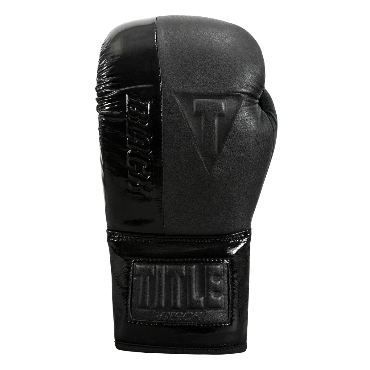 TITLE Black Blast Lace Training Gloves