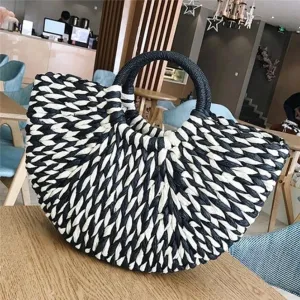 Women Summer Wicker Tote